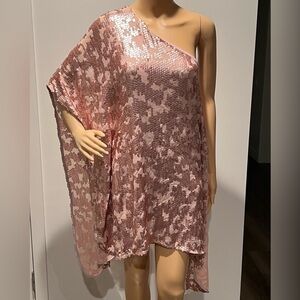 2/$20 3/$35 ZKuattra Pink Sequins Dress Size S